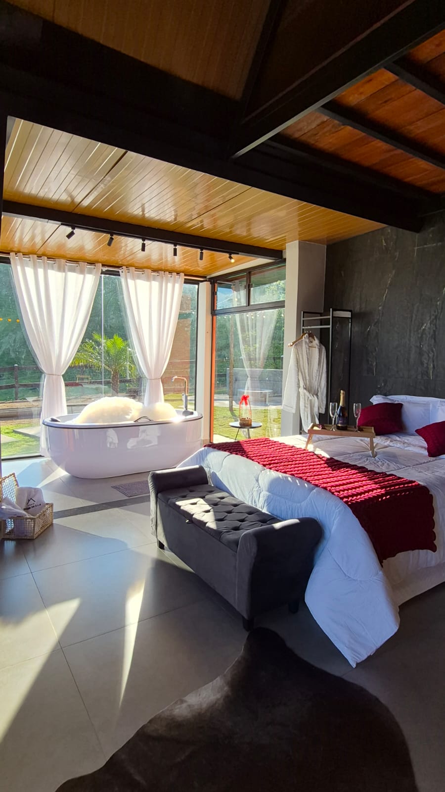 Chalé romântico em Minas Gerais